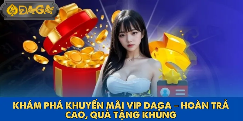 Khám Phá Khuyến Mãi Vip DAGA – Hoàn Trả Cao, Quà Tặng Khủng